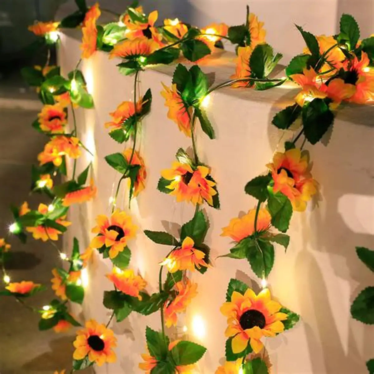 Sunflower LED String Light Wall Décor