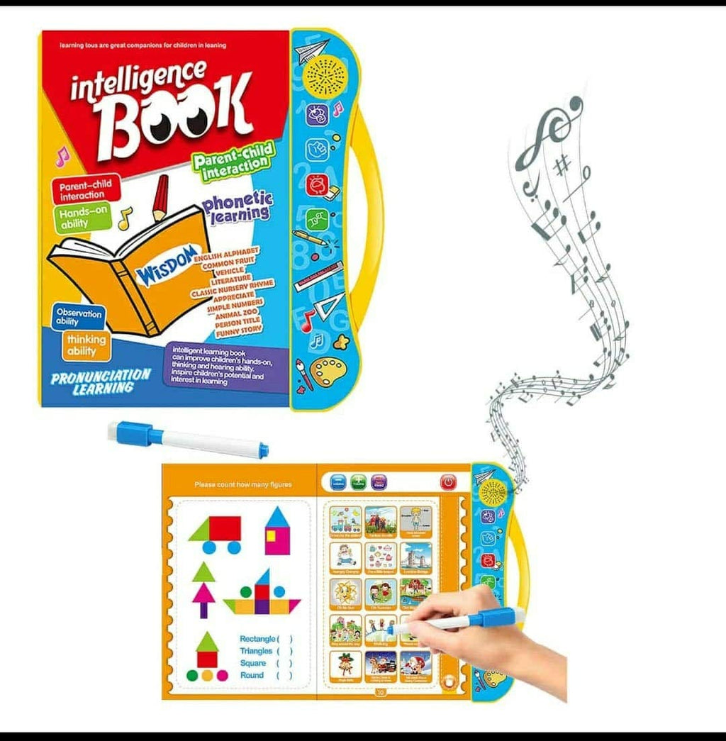 Interactive Kids Smart Learning Book with Sound – Early Educational Toy for Toddlers