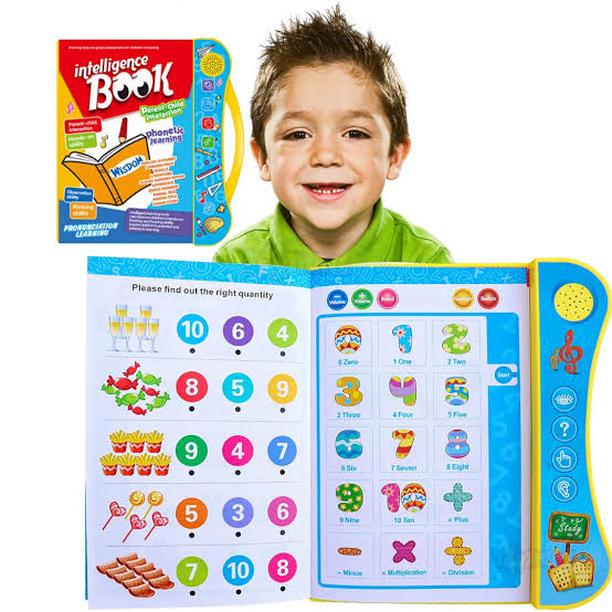 Interactive Kids Smart Learning Book with Sound – Early Educational Toy for Toddlers