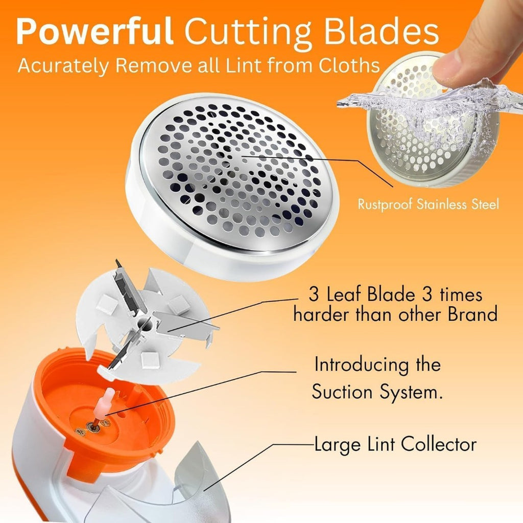 Premium Electric Fabric Lint Remover – Wired & Powerful for All Fabrics