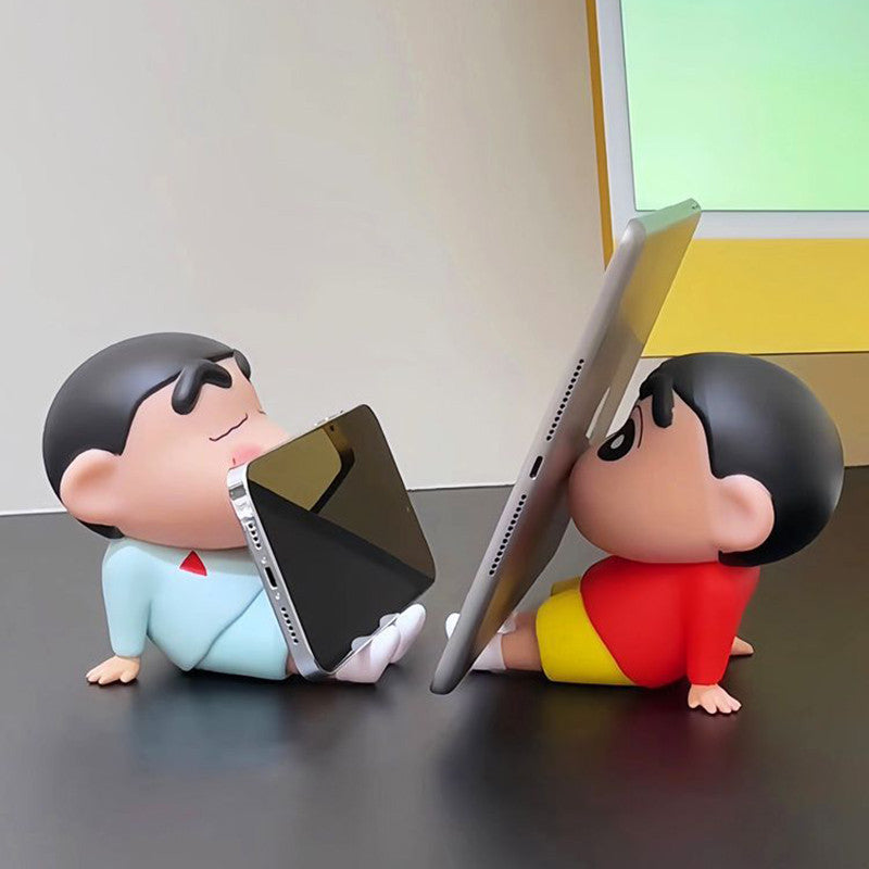 Shinchan Sitting Phone & Tablet Holder